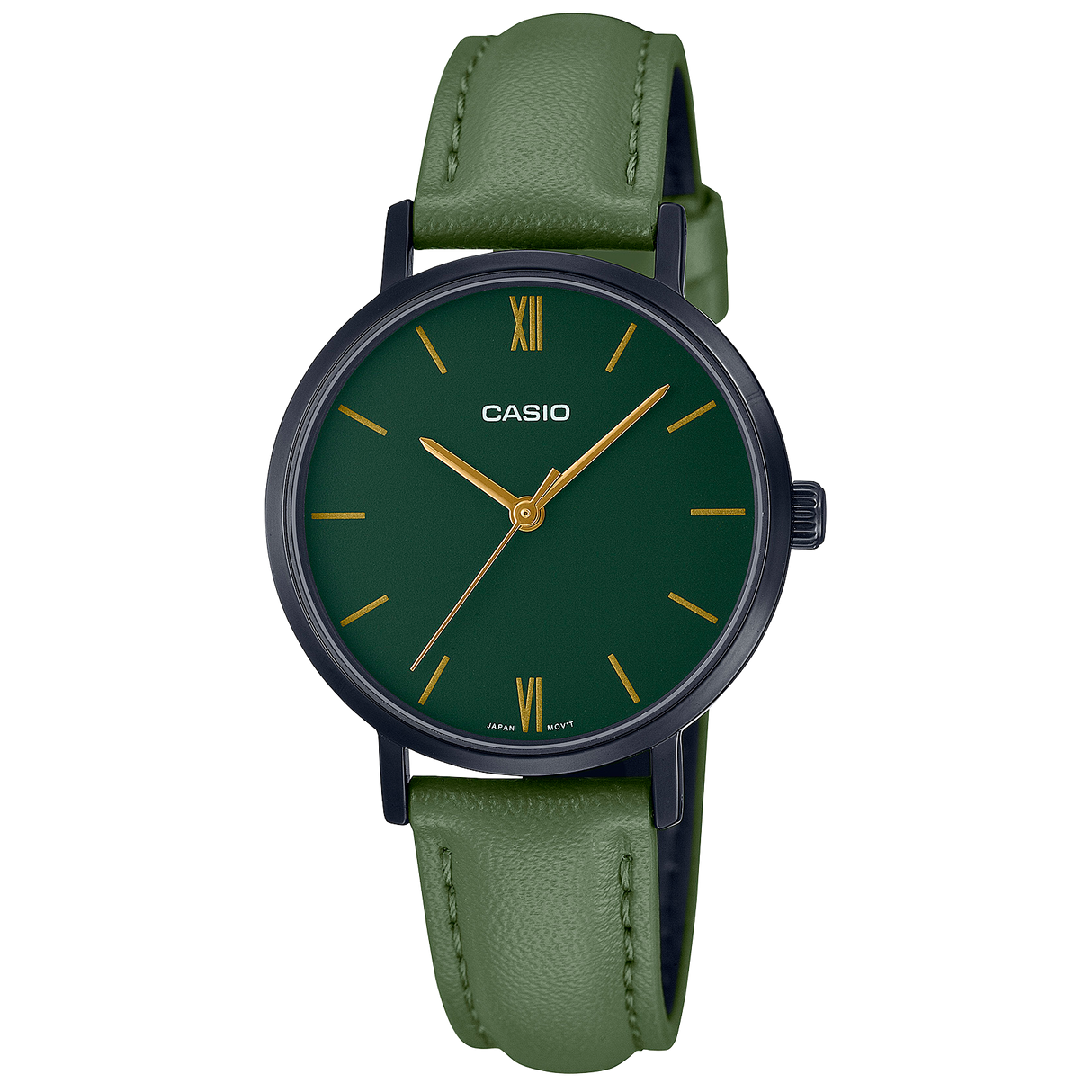 LTP-VT02BL-3A Reloj Casio de dama pulsera de piel 36 mm