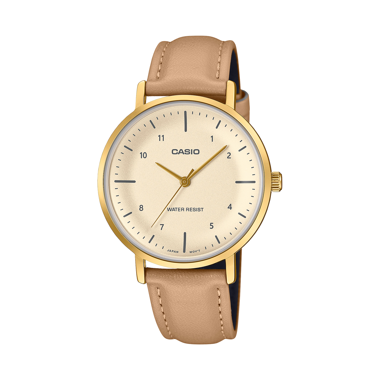 LTP-VT03GL-4B Casio de dama pulsera de piel