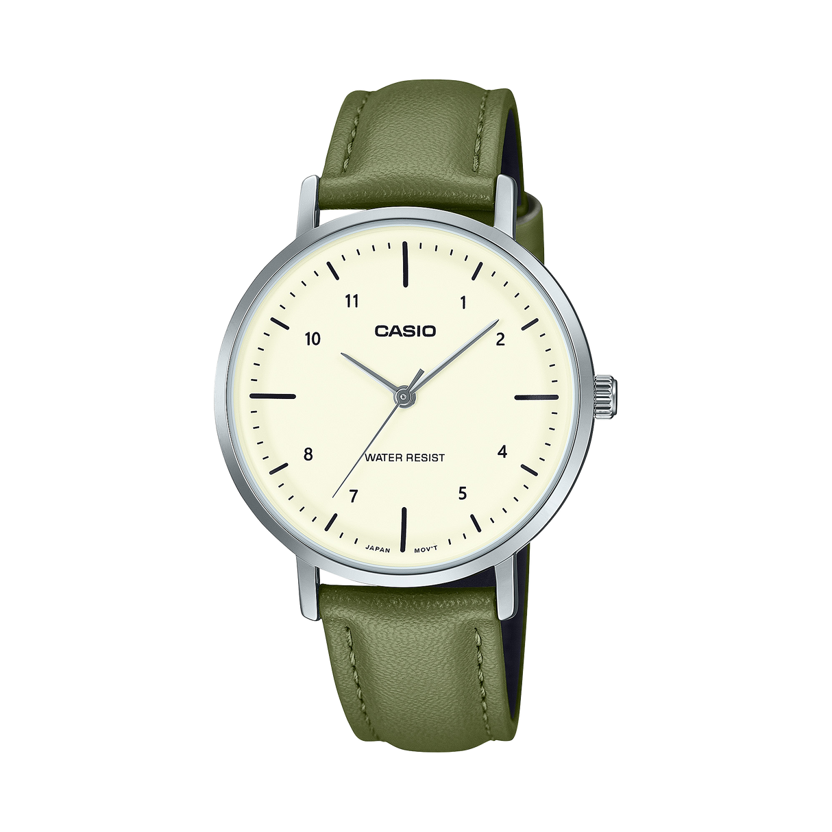 LTP-VT03L-3B Casio de dama pulsera de cuero