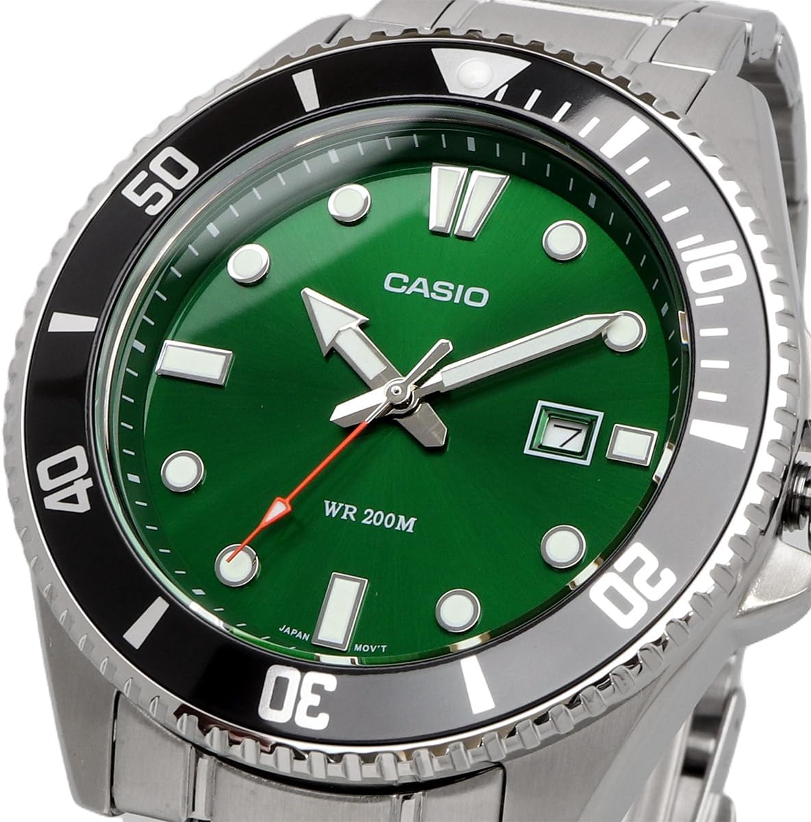 MDV-107D-3A2V Casio para caballero pulsera de metal