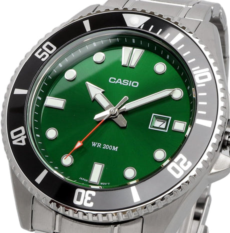 MDV-107D-3A2V Casio para caballero pulsera de metal