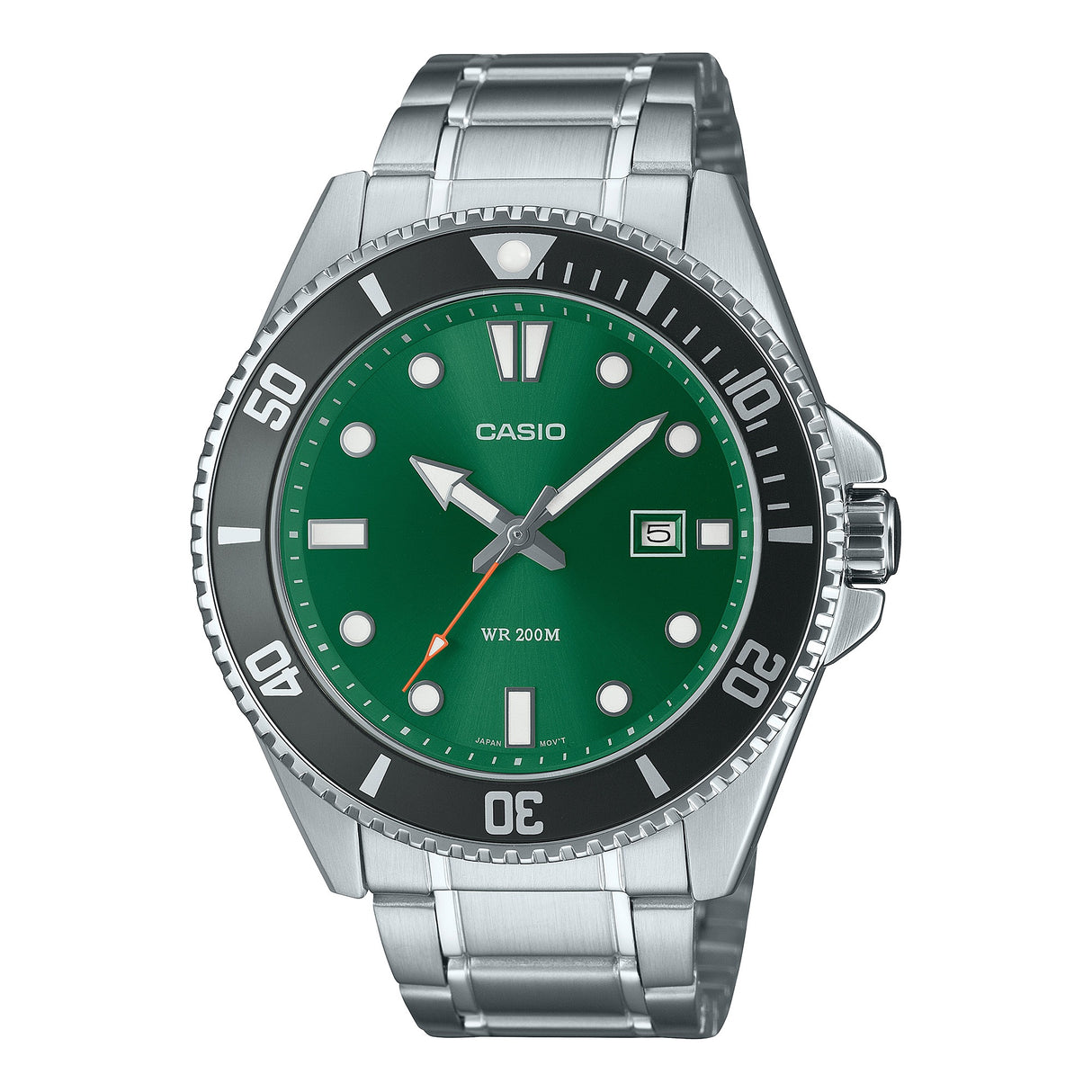 MDV-107D-3A2V Casio para caballero pulsera de metal