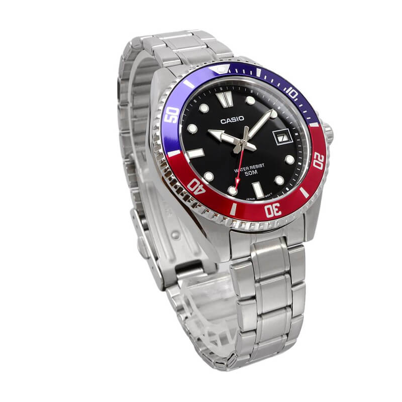 MDV-10D-1A3V Reloj Casio de hombre pulsera de metal 42 mm