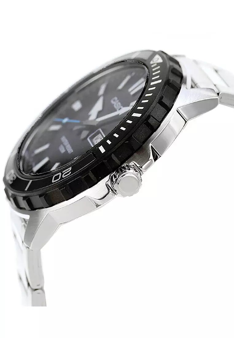 MTD-125D-1A3V Casio de hombre correa de metal