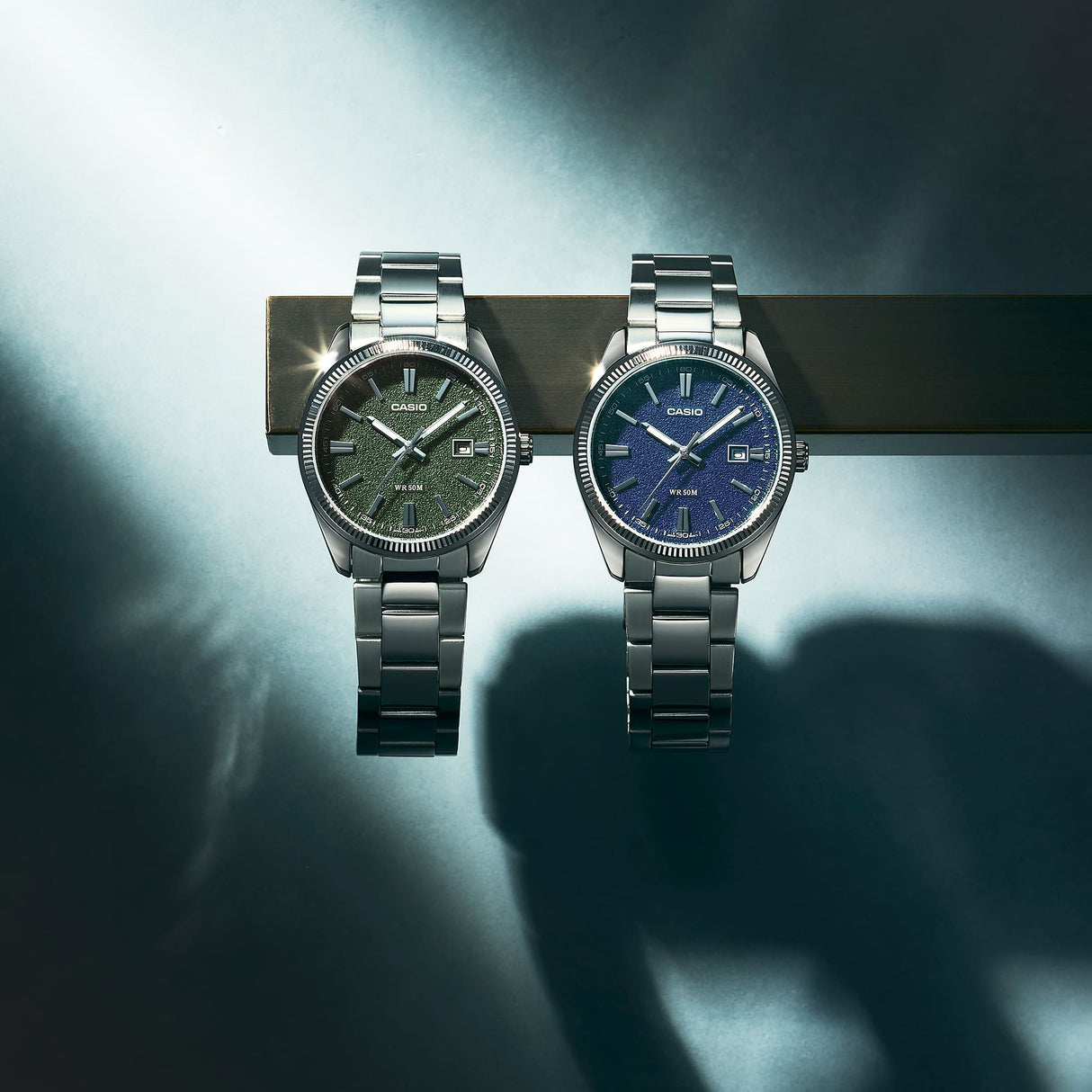 MTP-1302DA-2A1V Reloj Casio de hombre pulsera de metal 44 mm