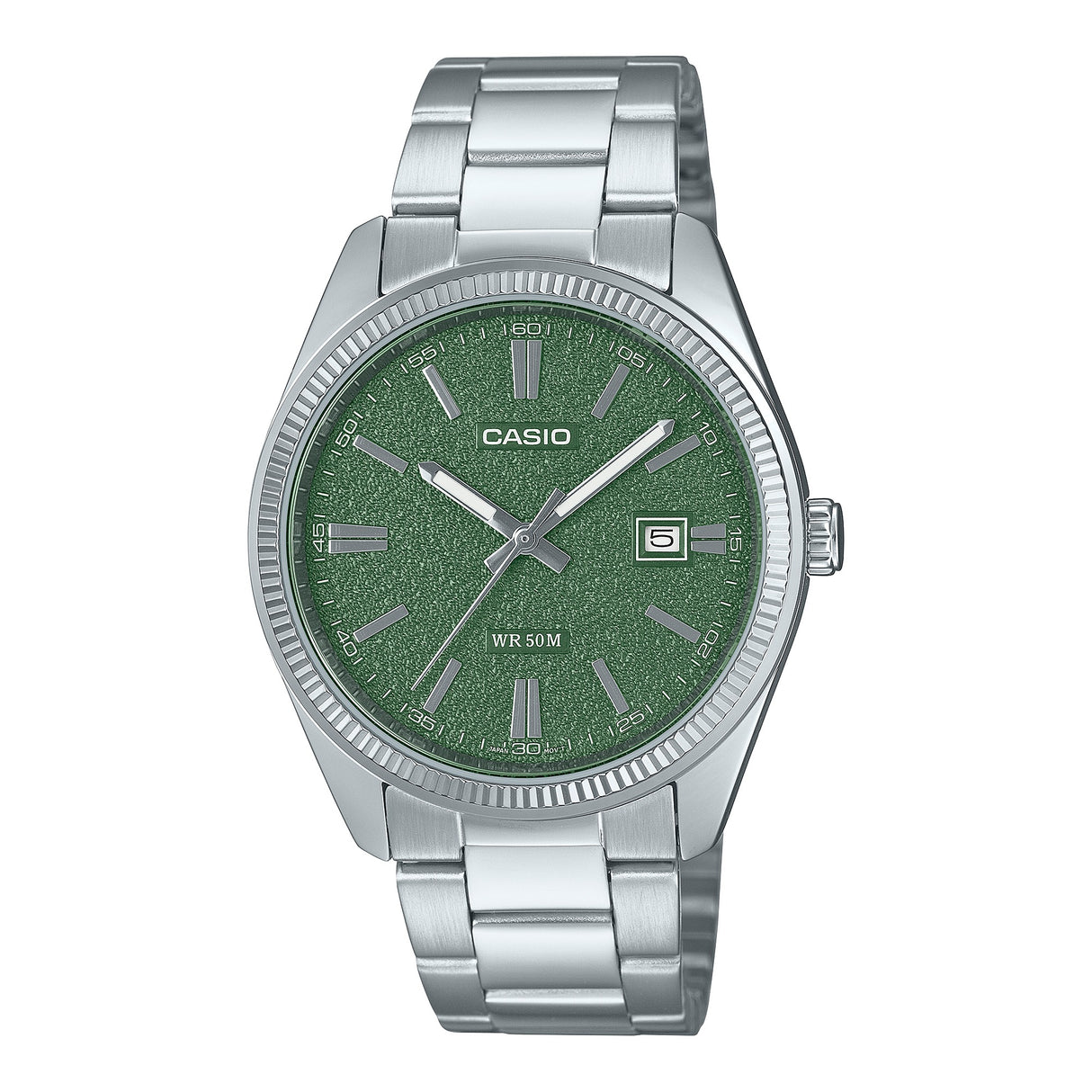 MTP-1302DA-3AV Reloj Casio de hombre correa de acero inoxidable 44 mm