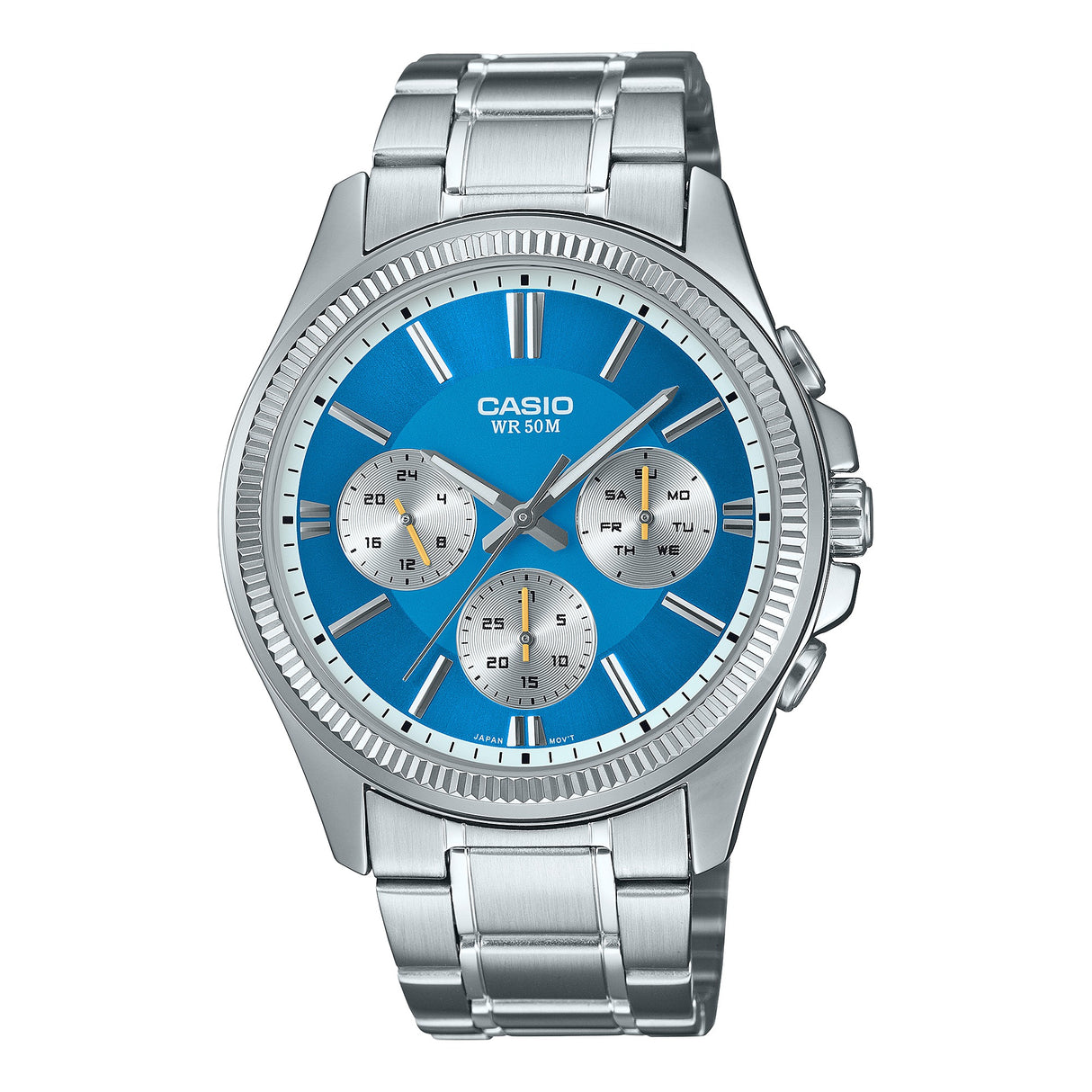 MTP-1375D-2A2V Casio reloj de hombre pulsera de metal