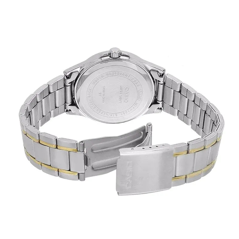 MTP-1381G-1AV Casio de hombre correa de metal