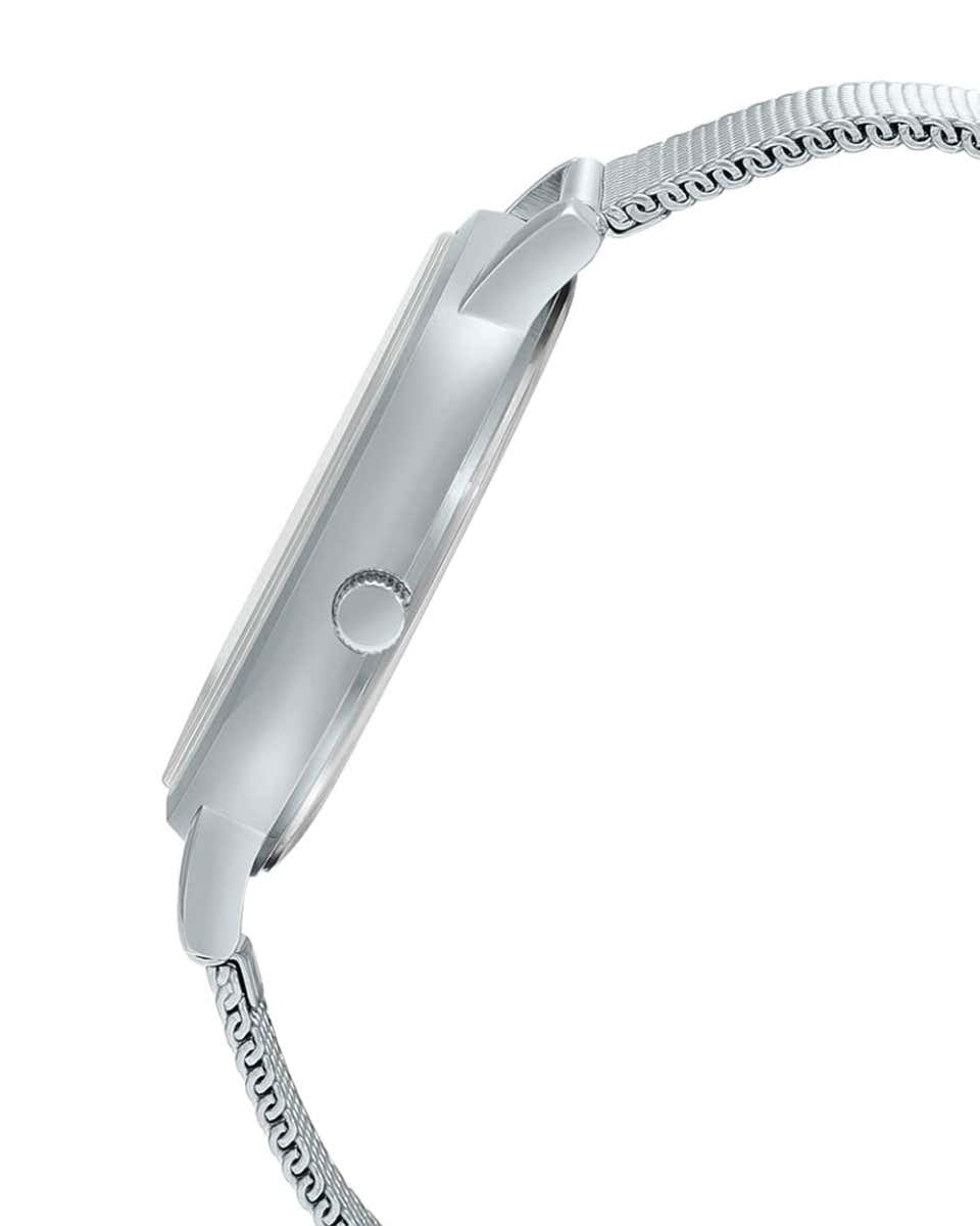 MTP-B120M-7AV Casio de caballero pulsera de acero inoxidable