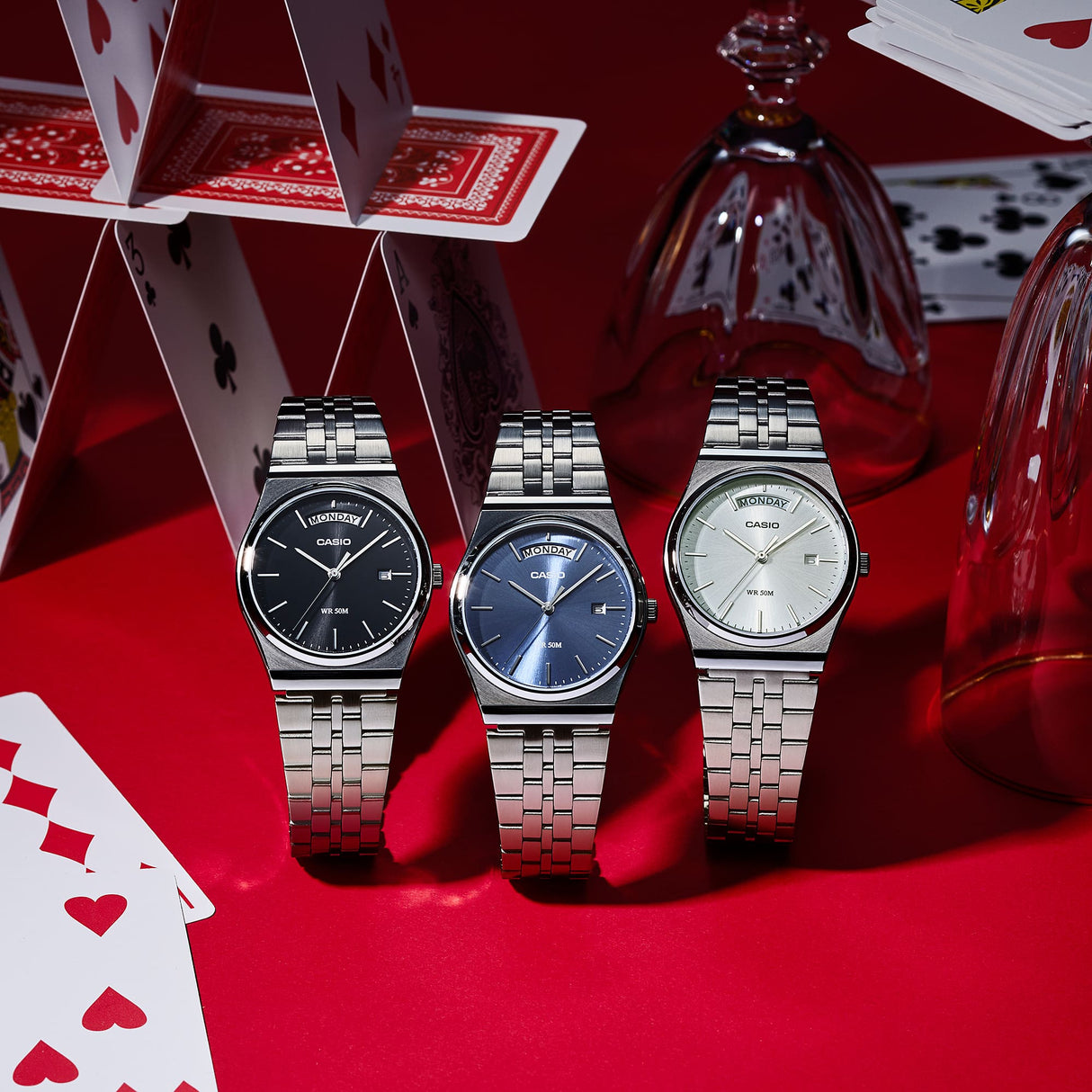 MTP-B146D-1AV Casio Reloj de caballero pulsera de metal