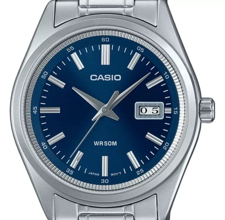 MTP-B180D-2AV Casio reloj para caballero pulsera de metal
