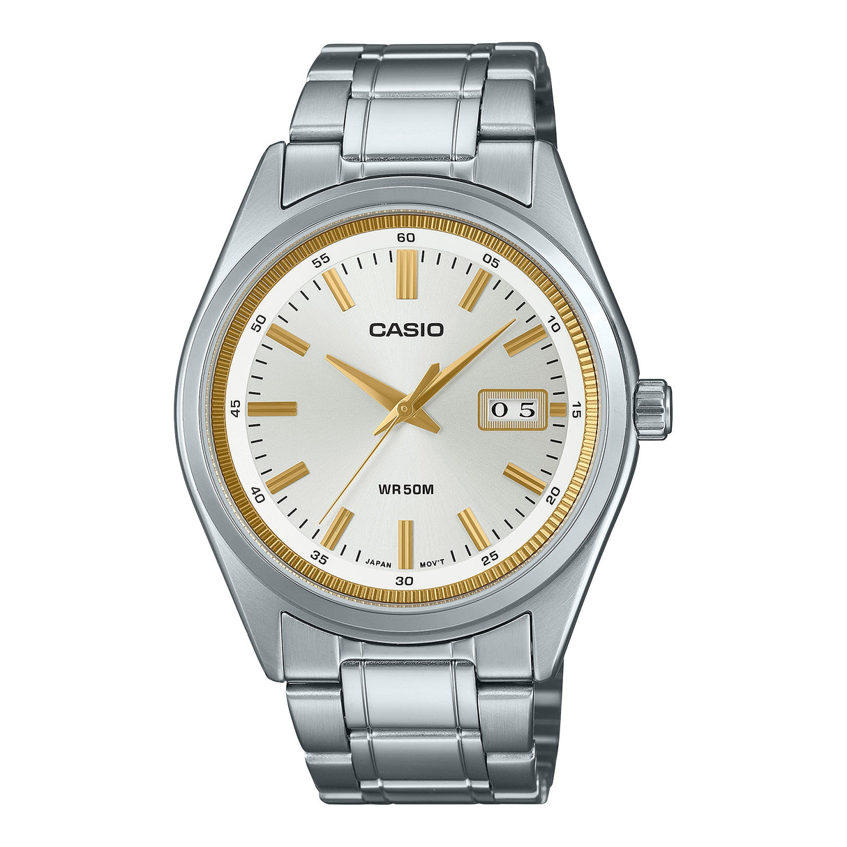 MTP-B180D-7AV Casio reloj para caballero pulsera de metal