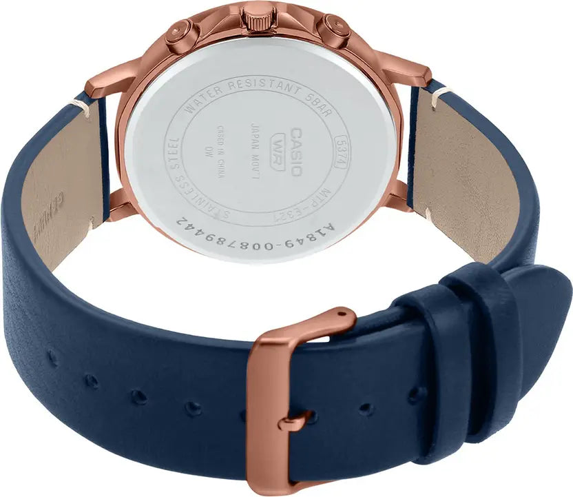 MTP-E321RL-2AV Casio de hombre pulsera de piel