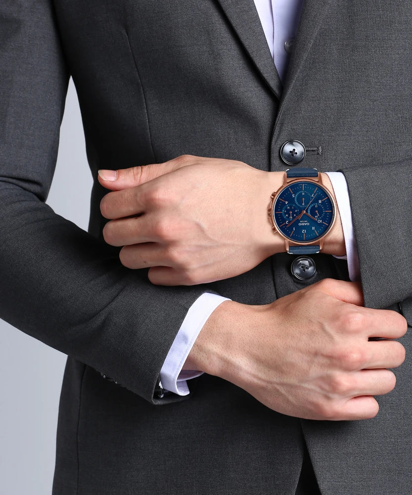 MTP-E321RL-2AV Casio de hombre pulsera de piel