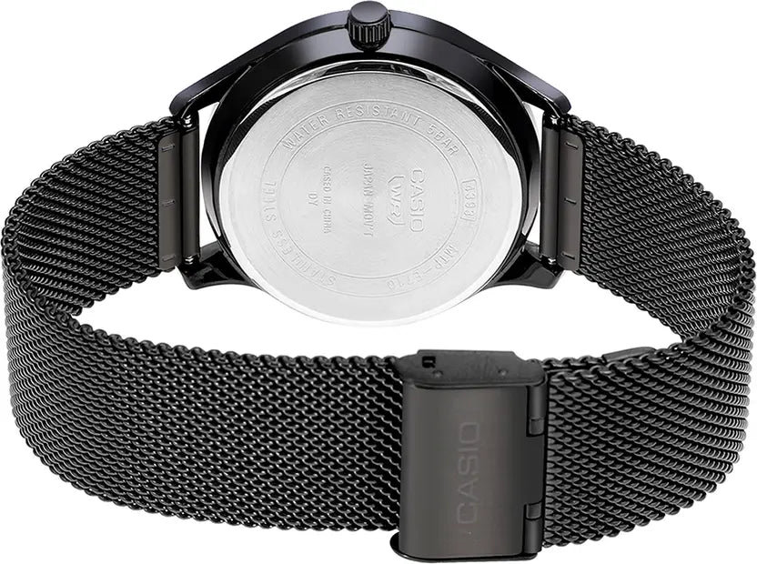 MTP-E710MB-1AV Casio de hombre pulsera mesh