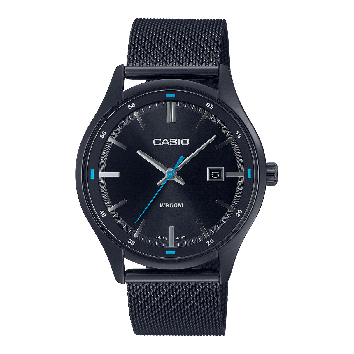 MTP-E710MB-1AV Casio de hombre pulsera mesh