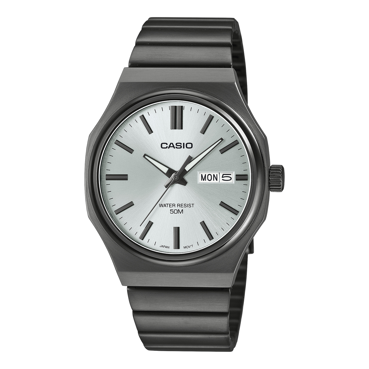 MTP-E735B-7AV Casio de hombre pulsera de acero inoxidable