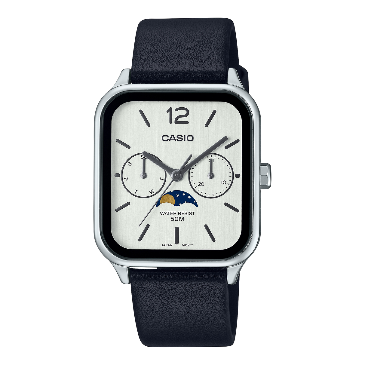 MTP-M305L-7AV Casio de hombre pulsera de piel