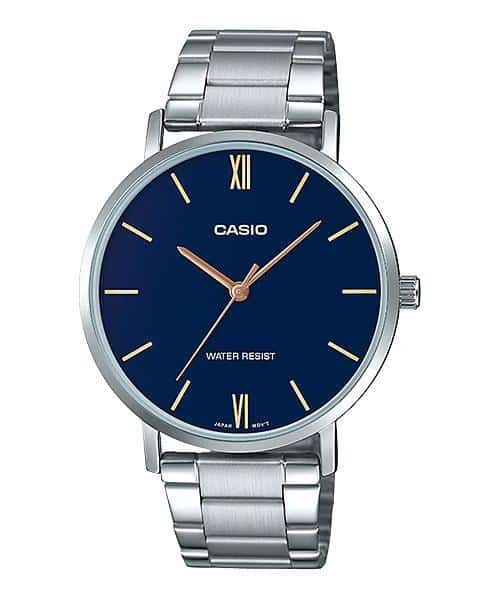 MTP-VT01D-2B Reloj Casio para Caballero