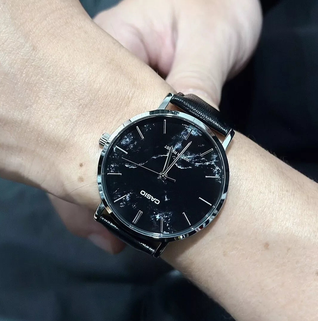 MTP-VT01LM-1A Casio de hombre correa de pulsera