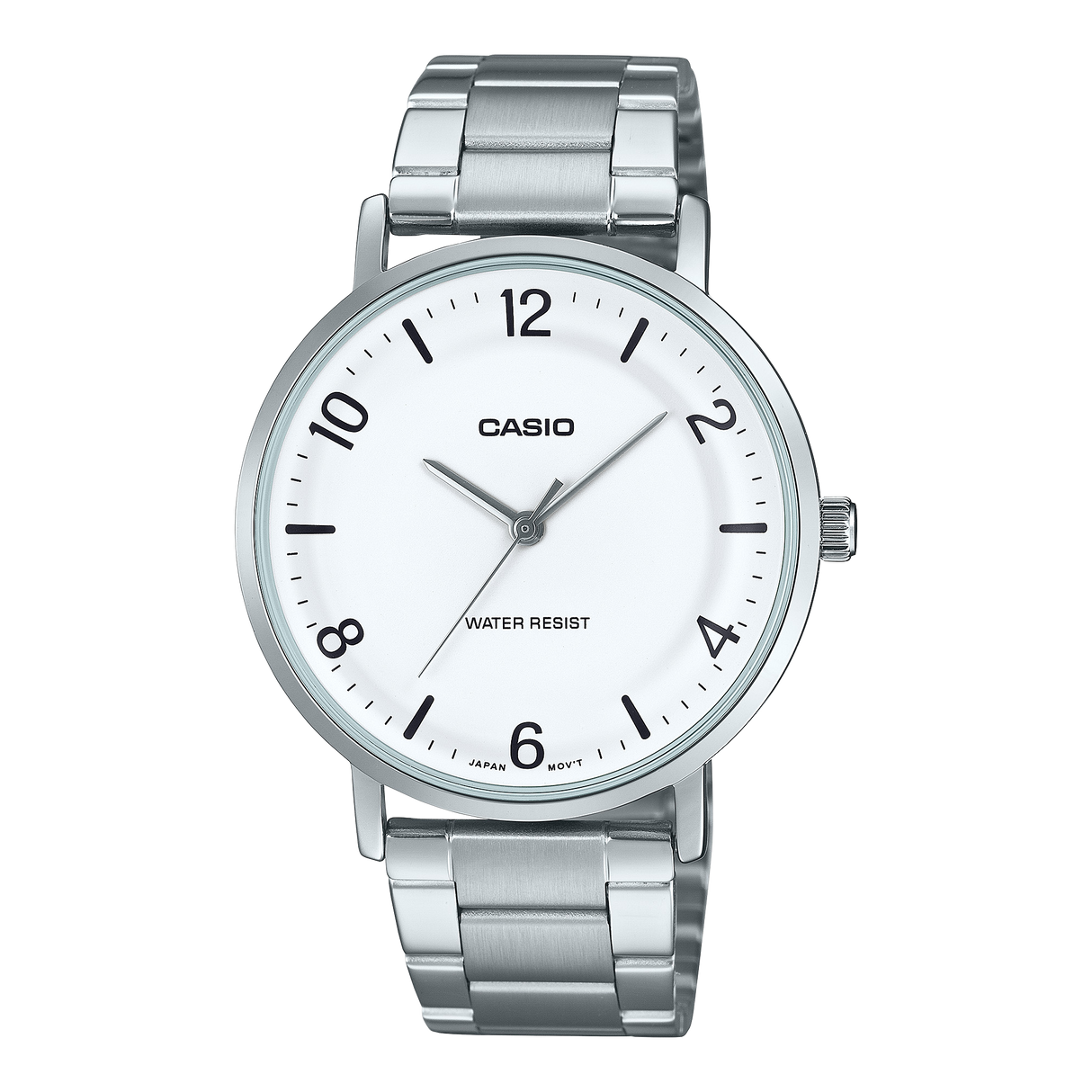 MTP-VT03D-7B Casio reloj para caballero pulsera de acero inoxidable