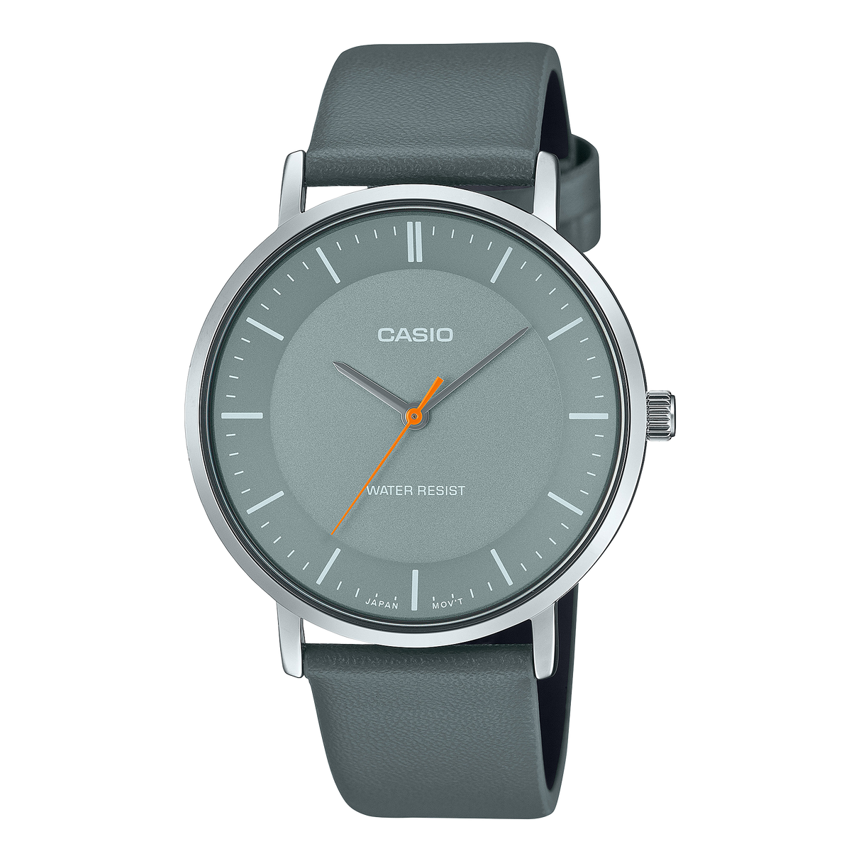 MTP-VT04L-8E Casio de hombre pulsera de piel