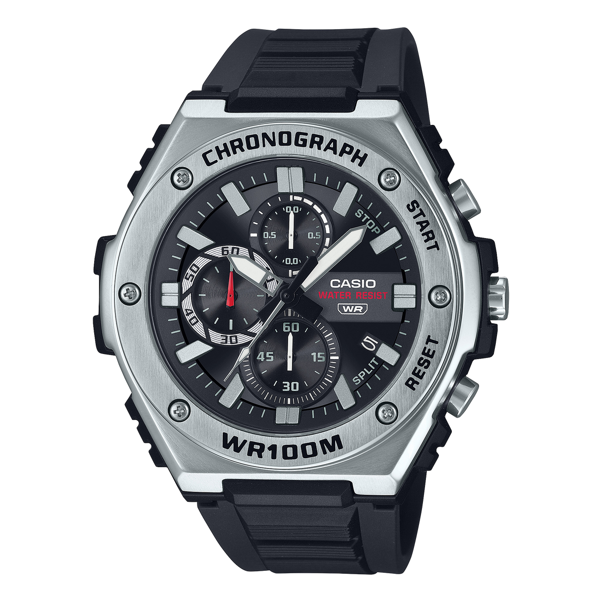 MWA-300H-1AV Casio de hombre pulsera de caucho