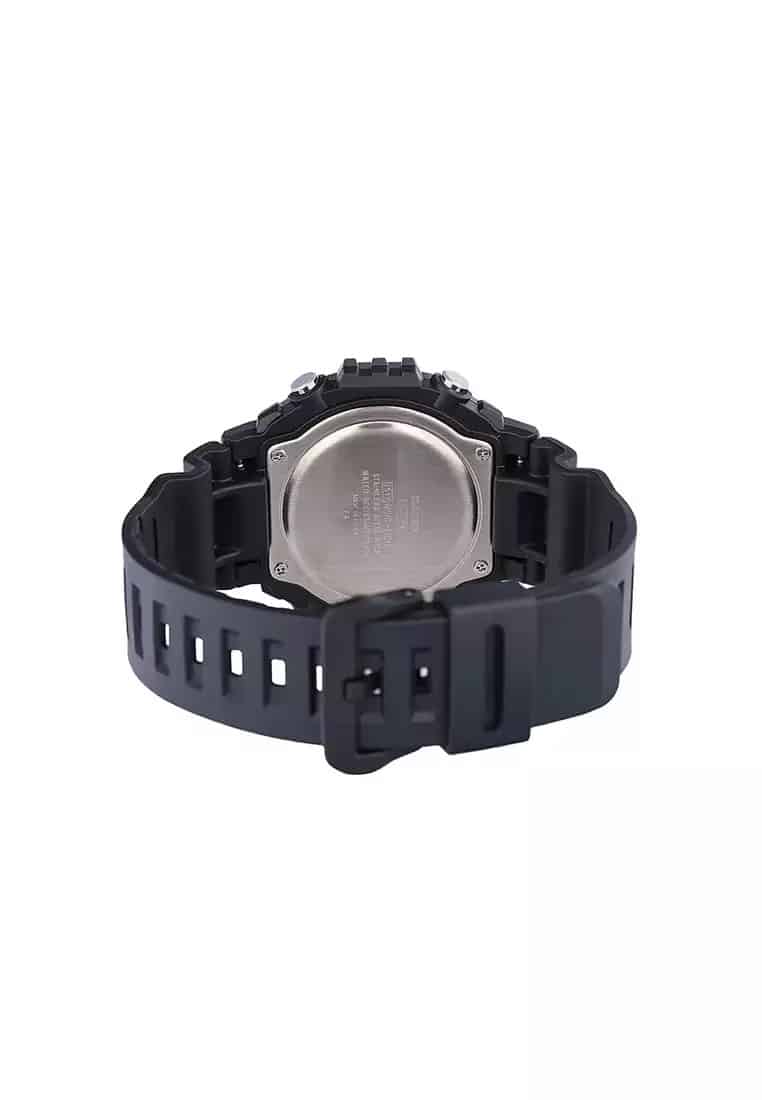 MWD-110HB-1BV Reloj Casio Digital Illuminator para Caballero con Correa de Caucho y 10 Años de Batería