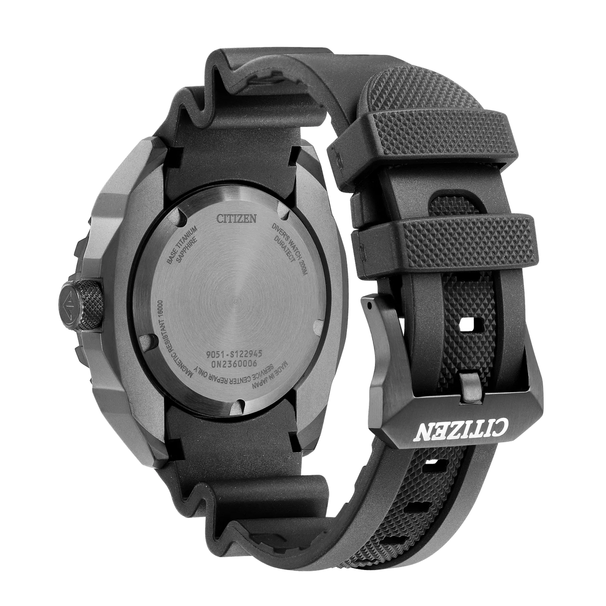 NB6005-05L Reloj Citizen Promaster de hombre pulsera de caucho 46 mm