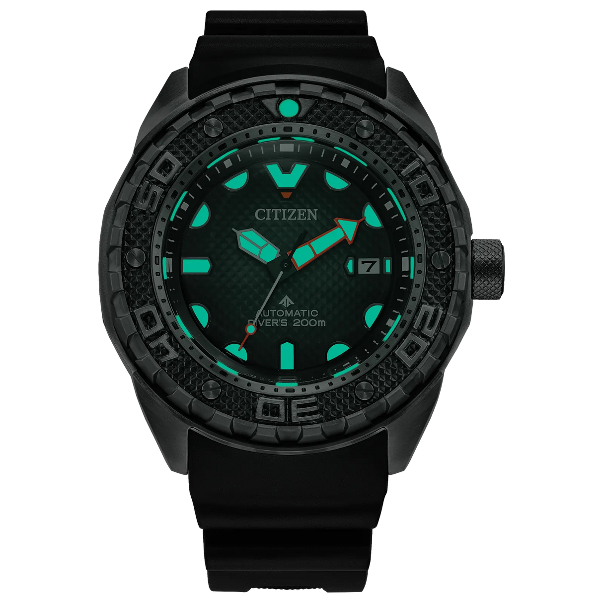 NB6005-05L Reloj Citizen Promaster de hombre pulsera de caucho 46 mm