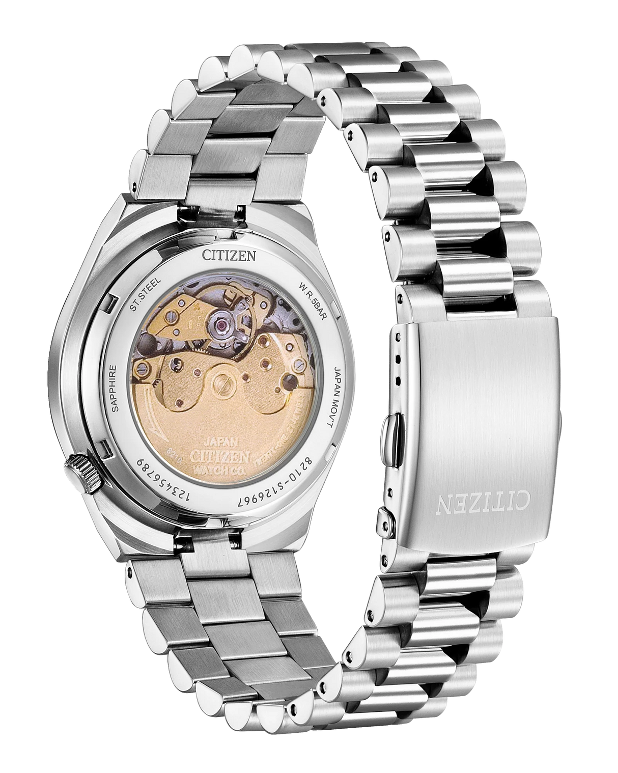 NJ0151-53Z Reloj Citizen Tsuyosa de caballero pulsera de metal 40 mm