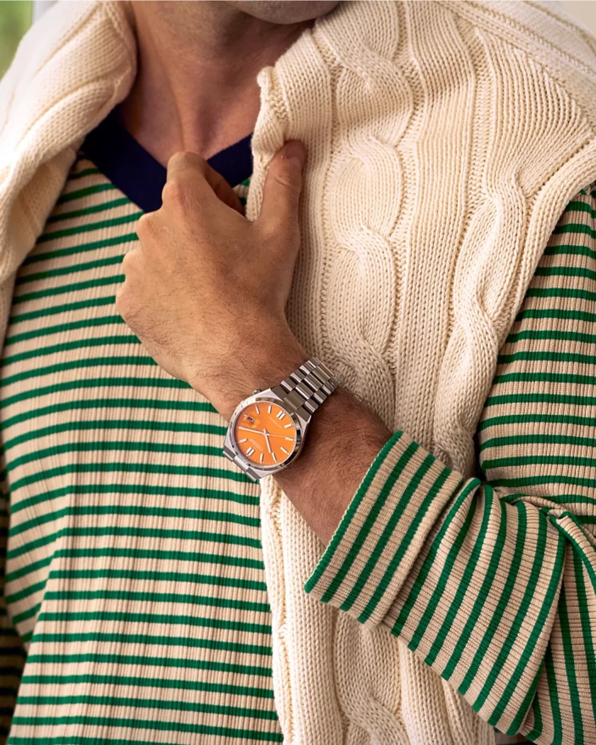 NJ0151-53Z Reloj Citizen Tsuyosa de caballero pulsera de metal 40 mm