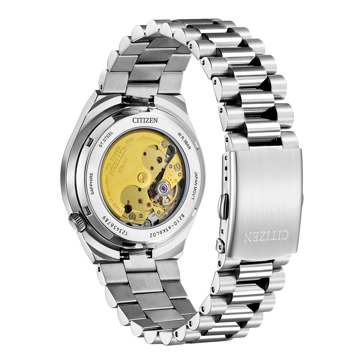 NJ0151-88Z Citizen Tsuyosa reloj de hombre correa de metal