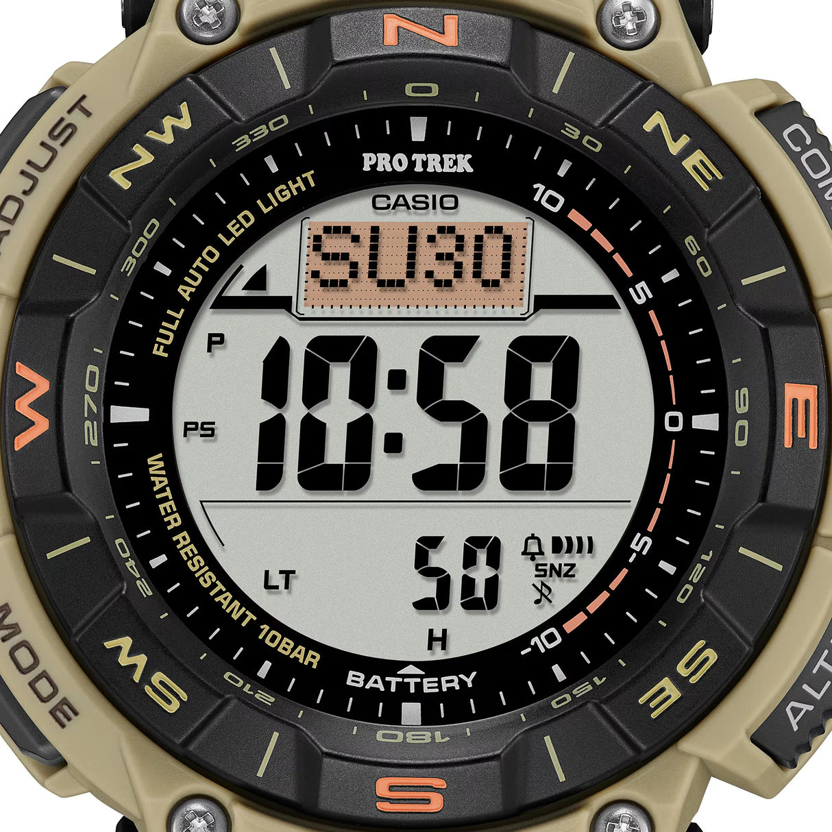 PRG-340SC-5 Casio Reloj para caballero Pro Trek con Bluetooth