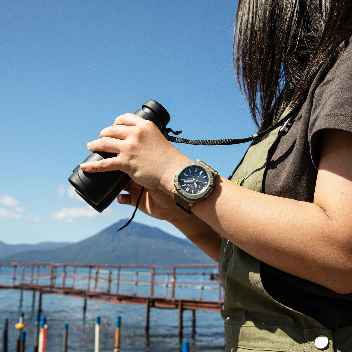 PRJ-B001-5 Casio Pro-Trek Unisex pulsera de caucho