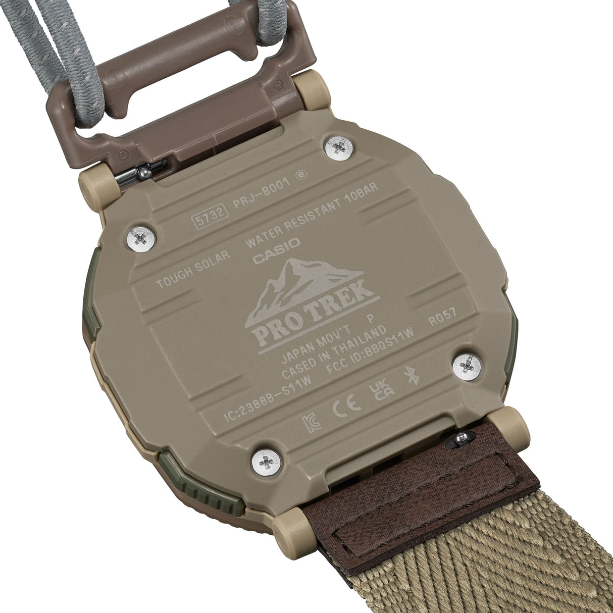 PRJ-B001B-5 Casio Protrek unisex pulsera de tela