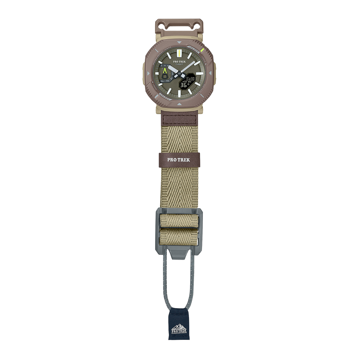 PRJ-B001B-5 Casio Protrek unisex pulsera de tela