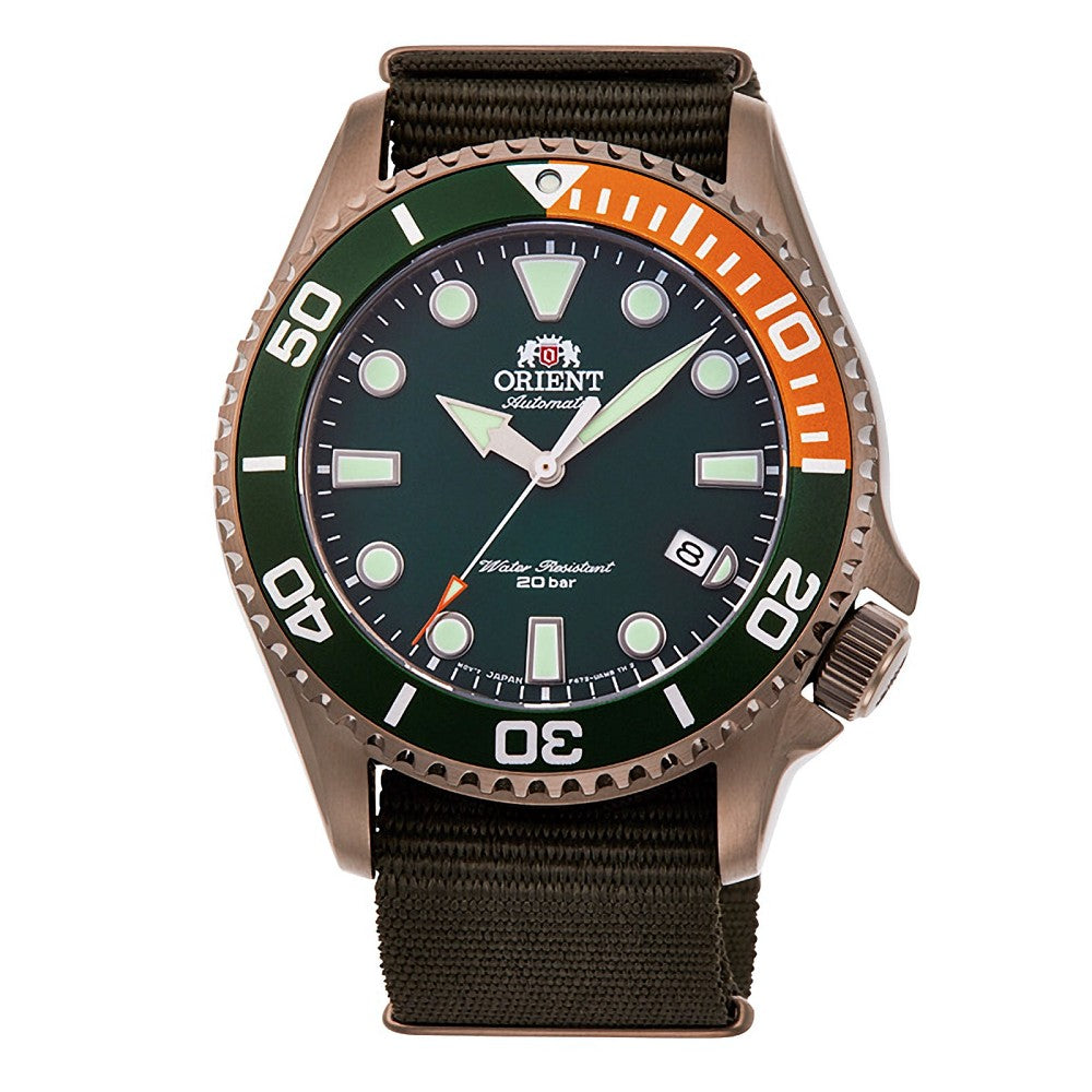 RA-AC0K04E Reloj Orient Sport de hombre pulsera de tela