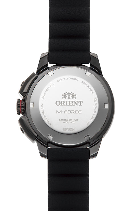 RA-AC0L09R Orient reloj de hombre pulsera de caucho