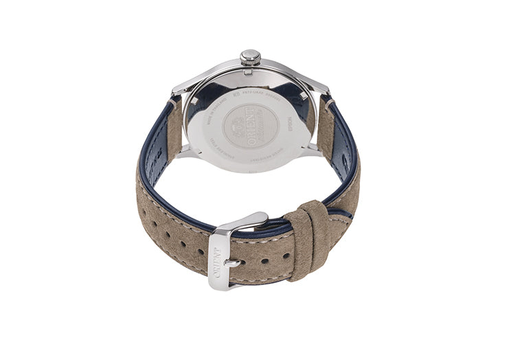 RA-AC0P02L Orient Automático Reloj De Caballero Banda de Cuero