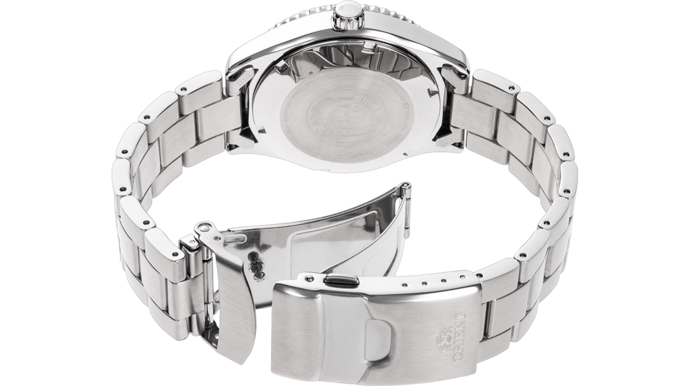 RA-AC0Q03S Orient Mako de caballero pulsera de metal