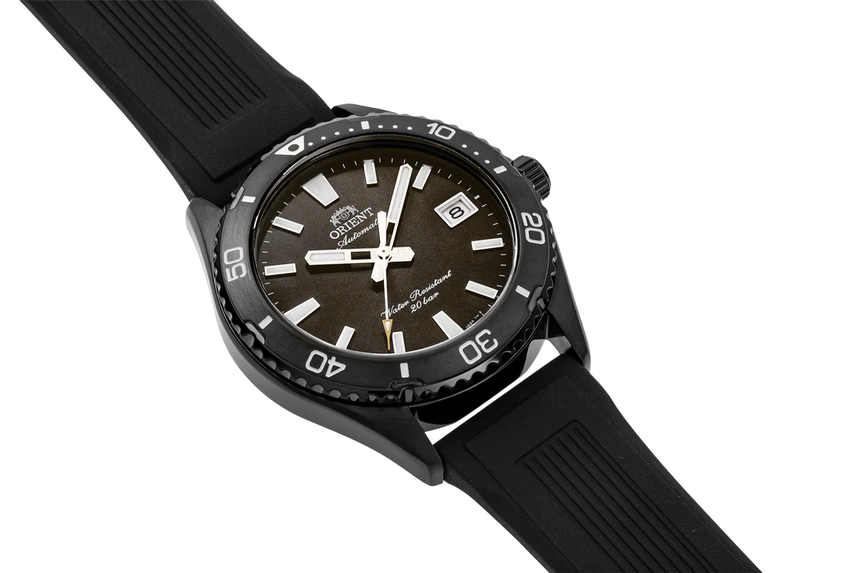 RA-AC0Q10N Reloj Orient Mechanical Sport de hombre pulsera de silicona 40 mm