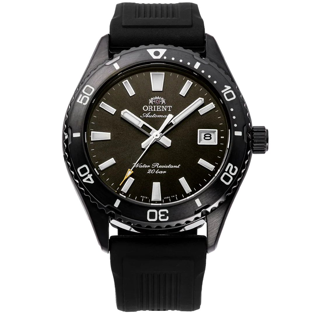 RA-AC0Q10N Reloj Orient Mechanical Sport de hombre pulsera de silicona 40 mm