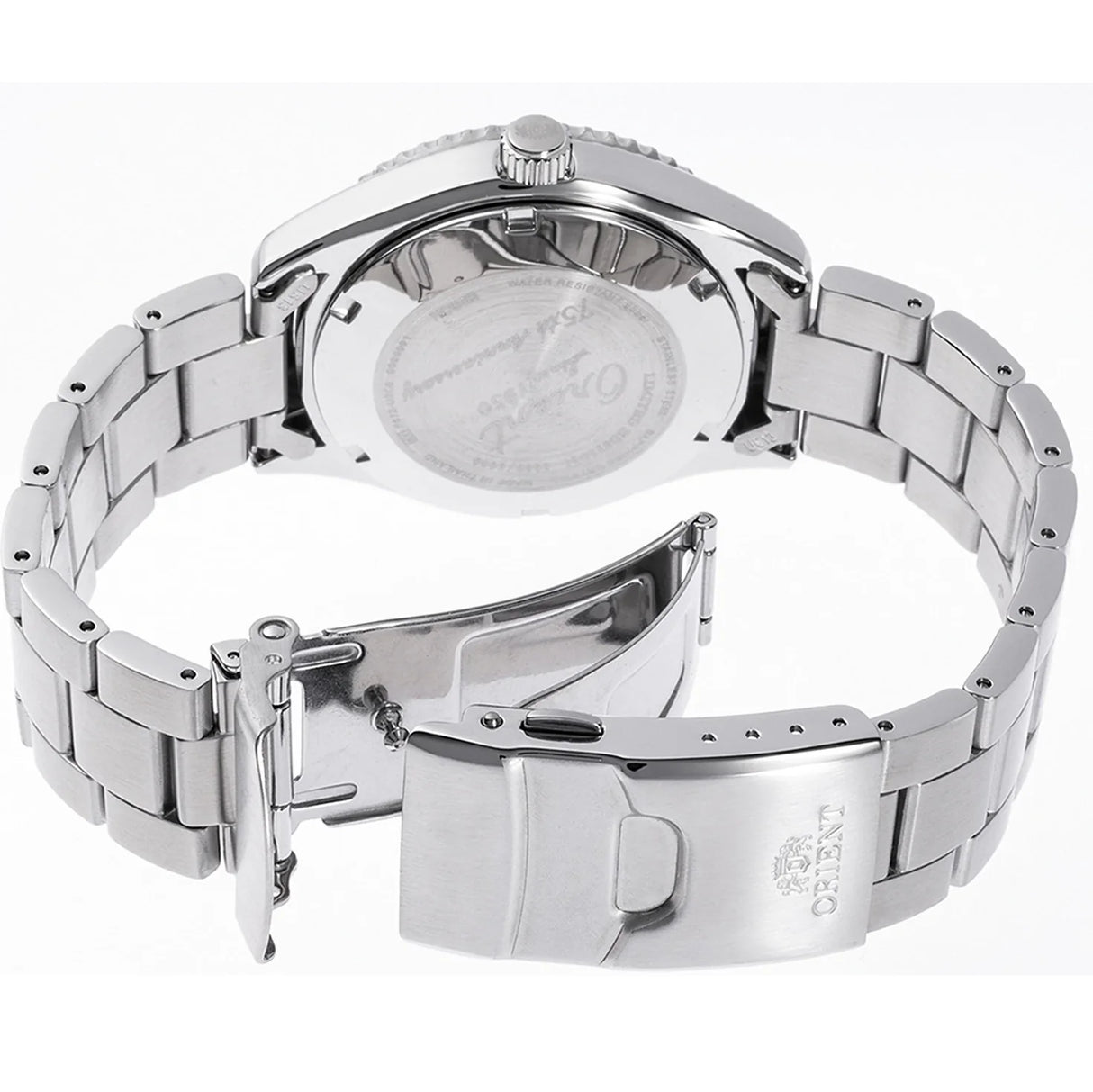 RA-AC0Q12L Reloj Orient Mako 75 Anniversary de caballero correa de metal 40 mm