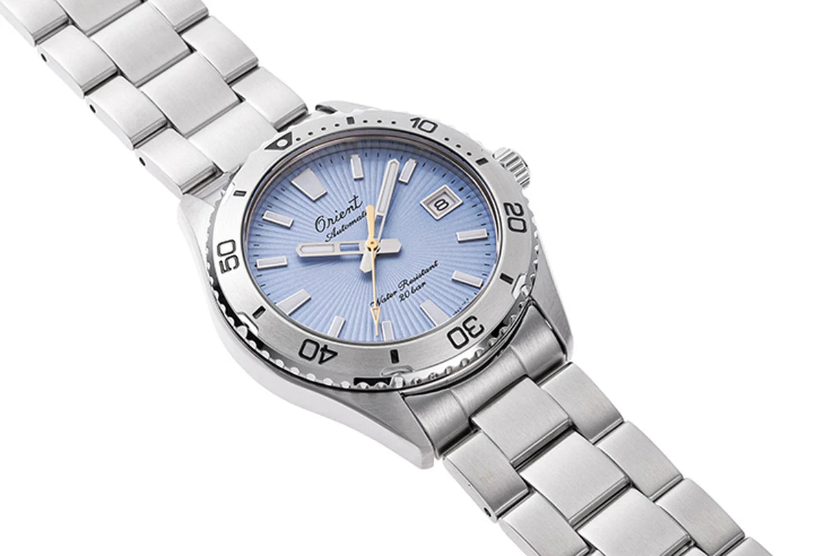 RA-AC0Q12L Reloj Orient Mako 75 Anniversary de caballero correa de metal 40 mm