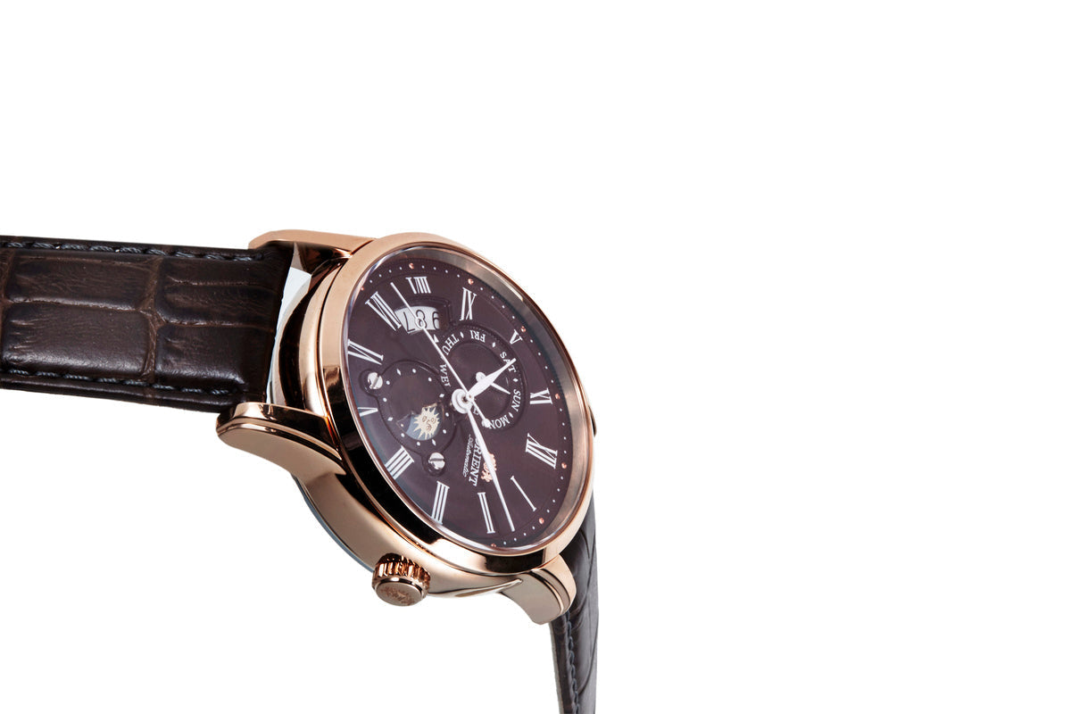 RA-AK0009T Reloj Orient Classic de caballero banda de piel 42 mm