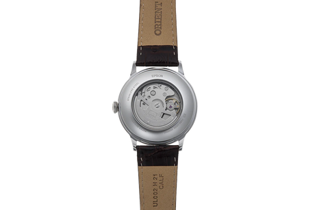 RA-AK0705R Orient Bambino de caballero pulsera de piel