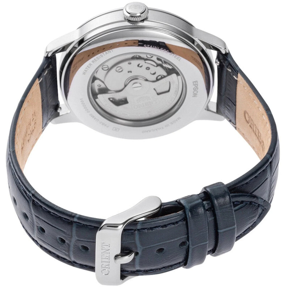 RA-AK0806L Reloj Orient Classic Sun and moon de hombre pulsera de piel 41 mm