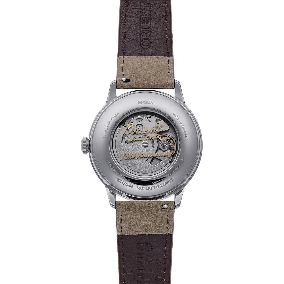 RA-AK0808S Reloj Orient Classic de hombre pulsera de piel 41 mm