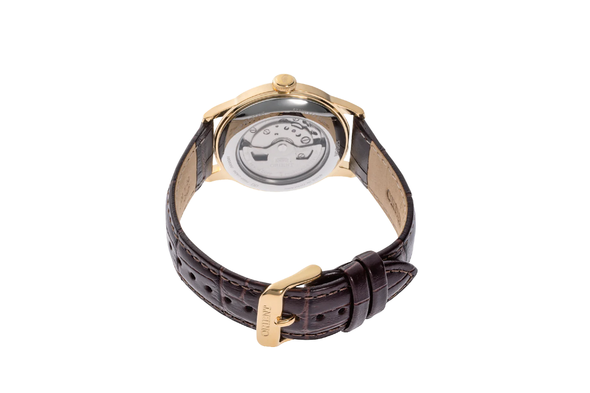 RA-AP0106S Orient Bambino de caballero pulsera de cuero